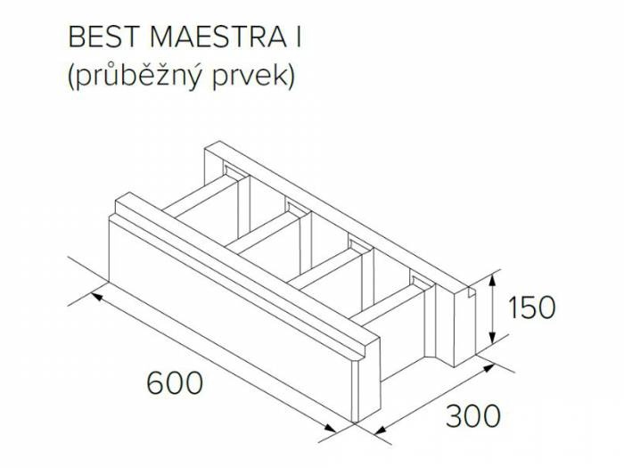 Plotové tvarovky BEST MAESTRA I COLORMIX BRILANT - 2