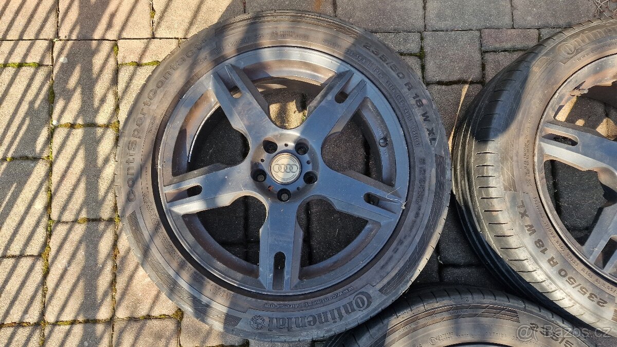 Sada kol z Audi A6 8x18 ET35 5x112 - 2