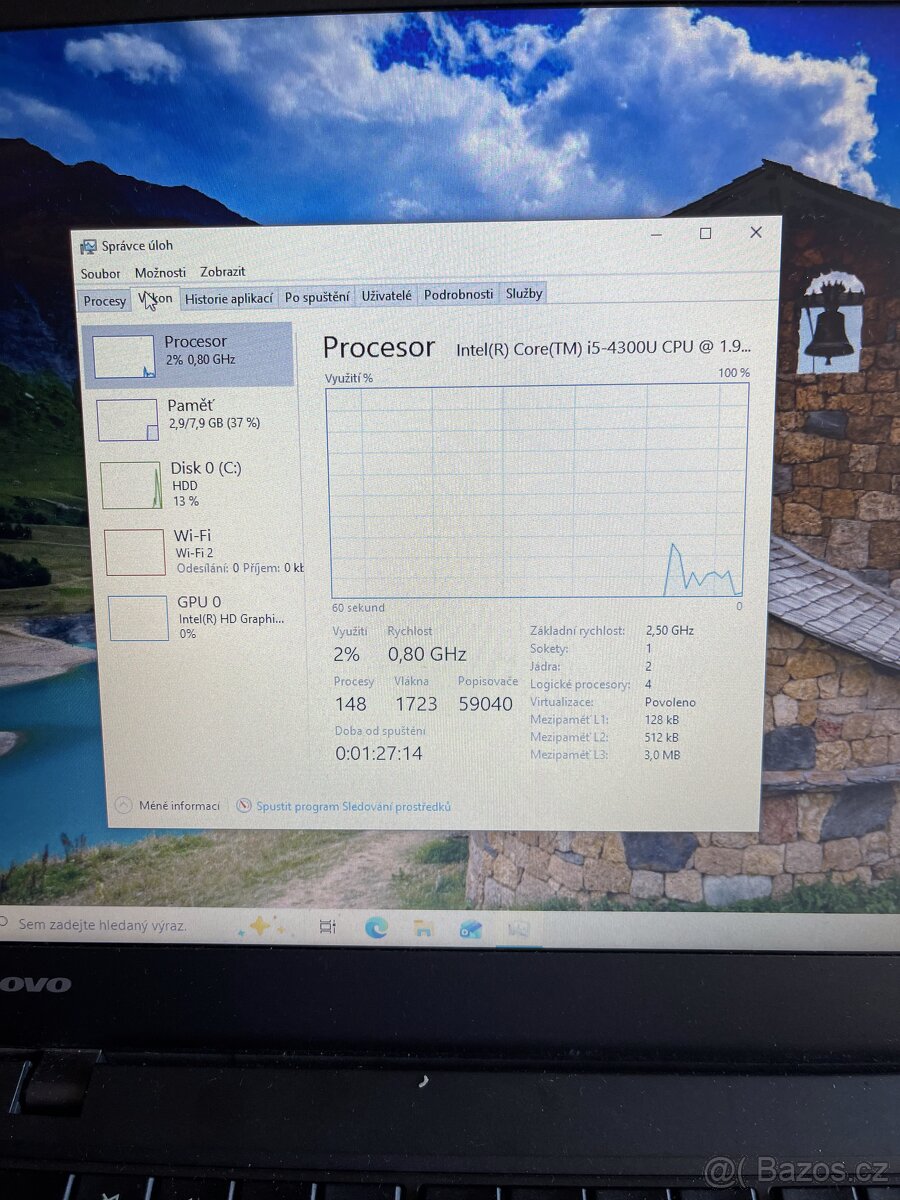 Lenovo ThinkPad. T440s Core i5 Na Opravu - 2