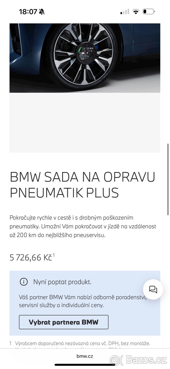 BMW SADA NA OPRAVU PNEUMATIK PLUS - 2
