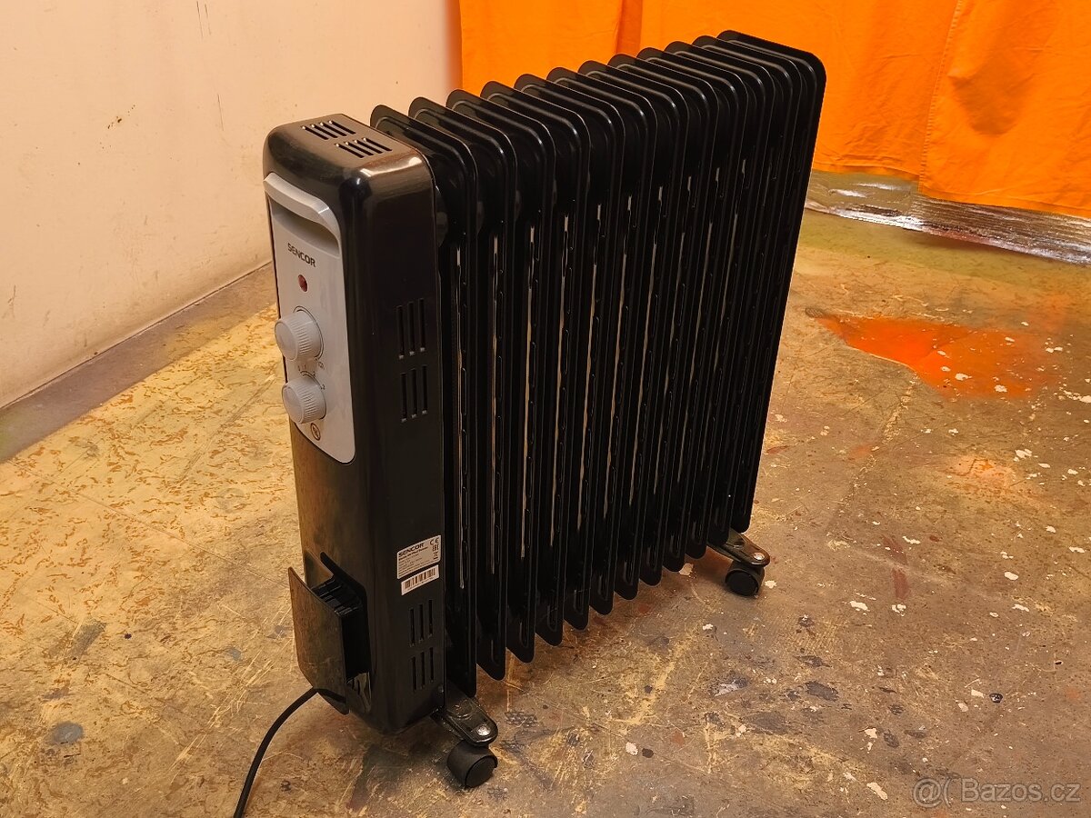 Olejový radiátor Sencor SOH 3313BK - 2