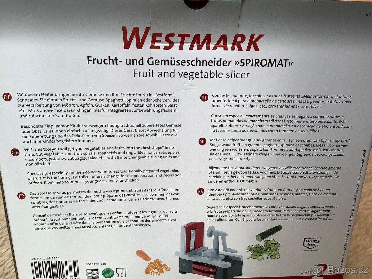 Westmark - Kreativní kráječ Spiromat - NOVÝ - 2
