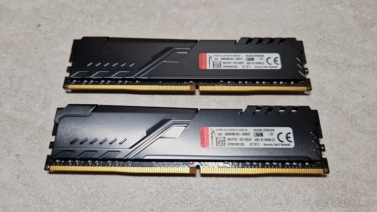 ❰ RAM DDR4 | Kingston Fury 8GB KIT 2666MHz ❱ - 2
