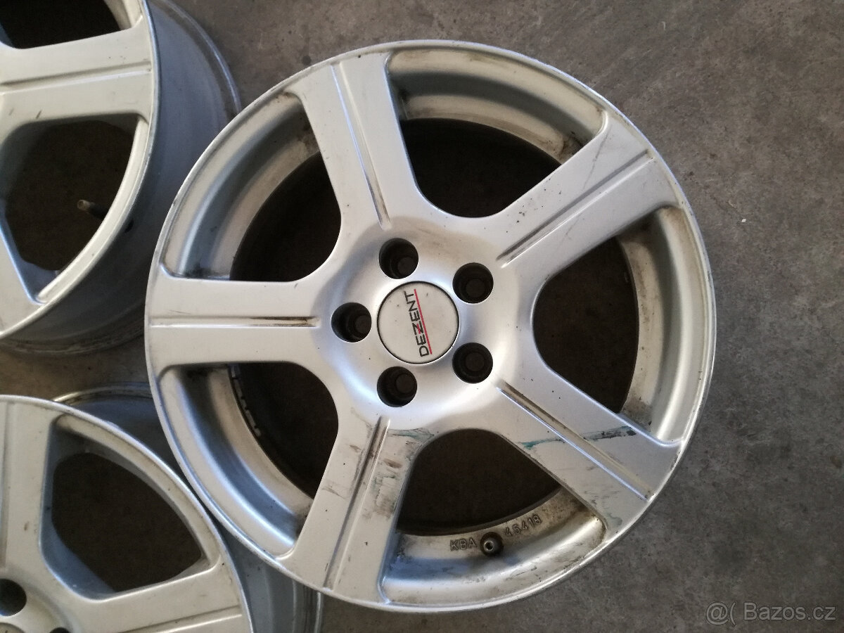 Alu disk Dezent 6,5J x R15 5x100 - 2