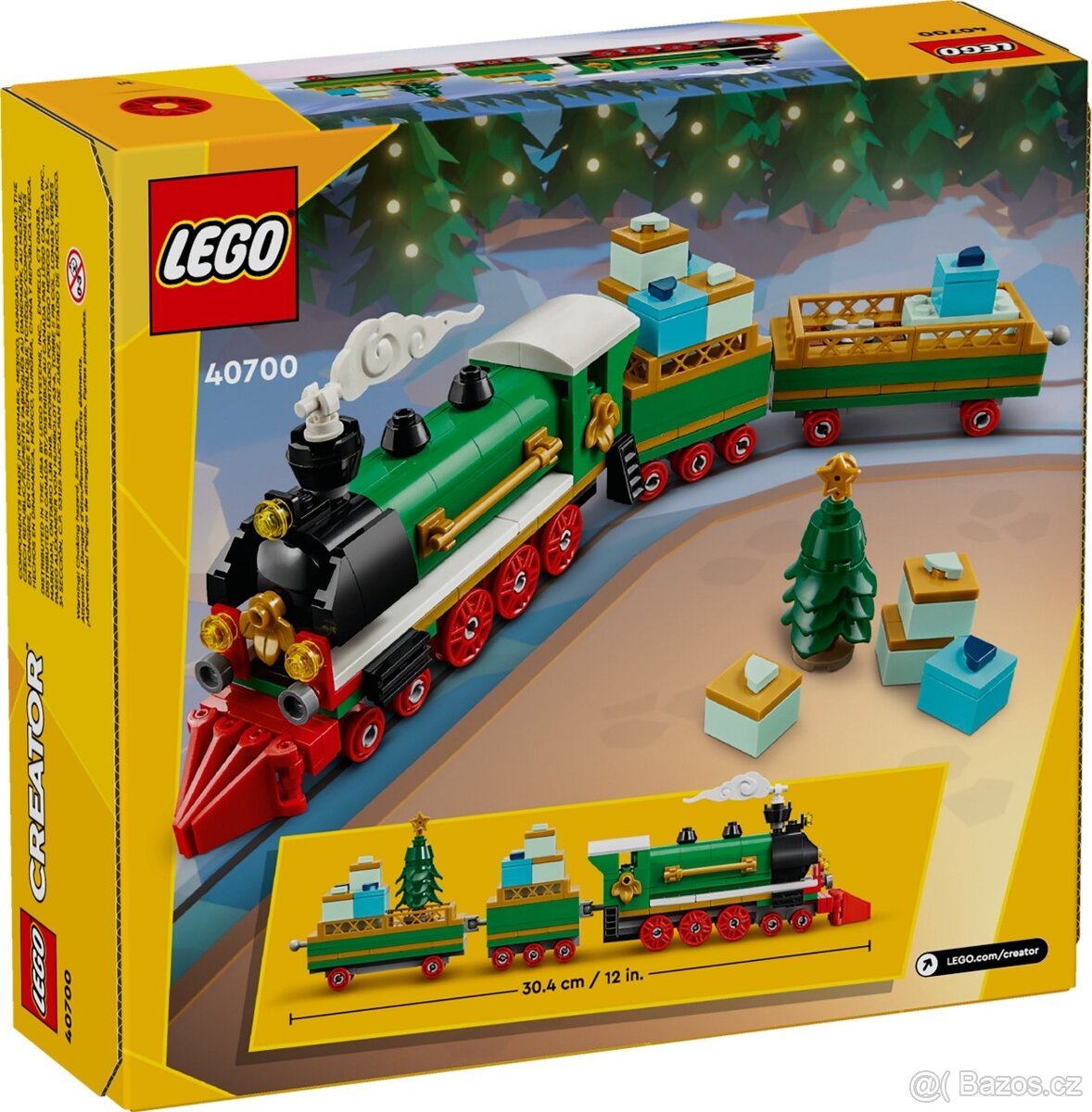2x LEGO Creator 40700 Vánoční vláček + 30584 - 2