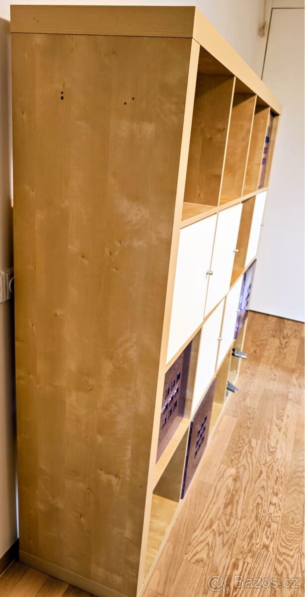 Policový díl IKEA Expedit 4×4 – dekor bříza - 2
