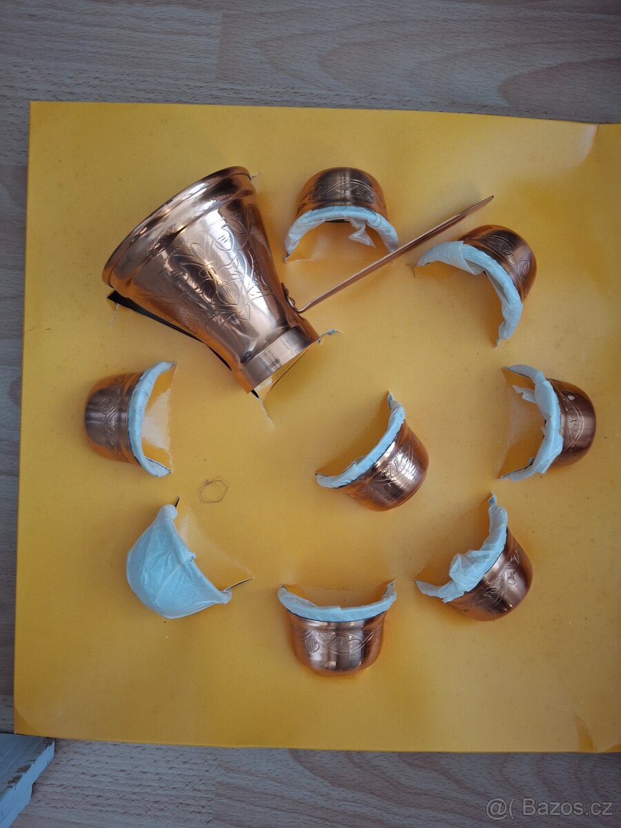 Velká retro kávová džezva Ezerka - 80.léta / nová - 2