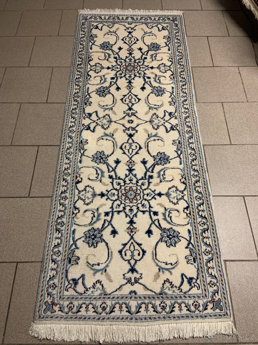 Perský vlněný koberec NAIN 210x80 - 2