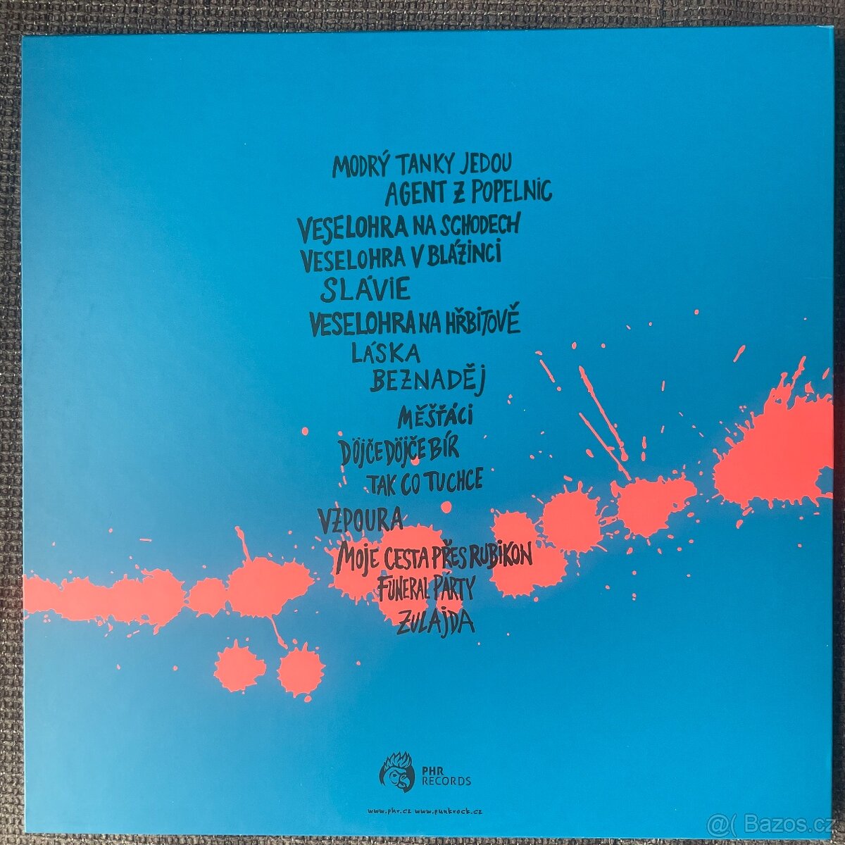 Modrý Tanky – Beznaděj vinyl vypredané nové - 2
