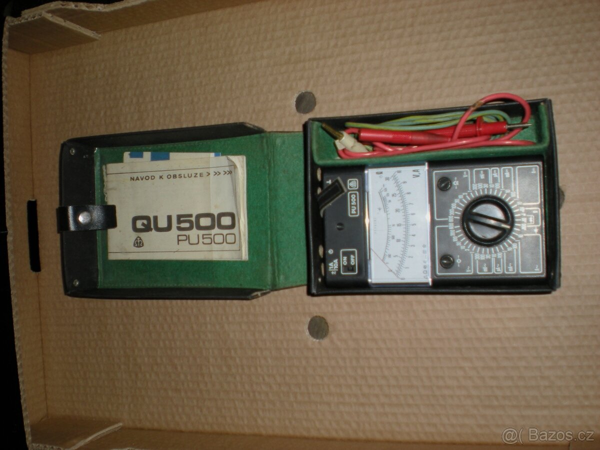 Měřící přístroj analogový PU 500 - 2