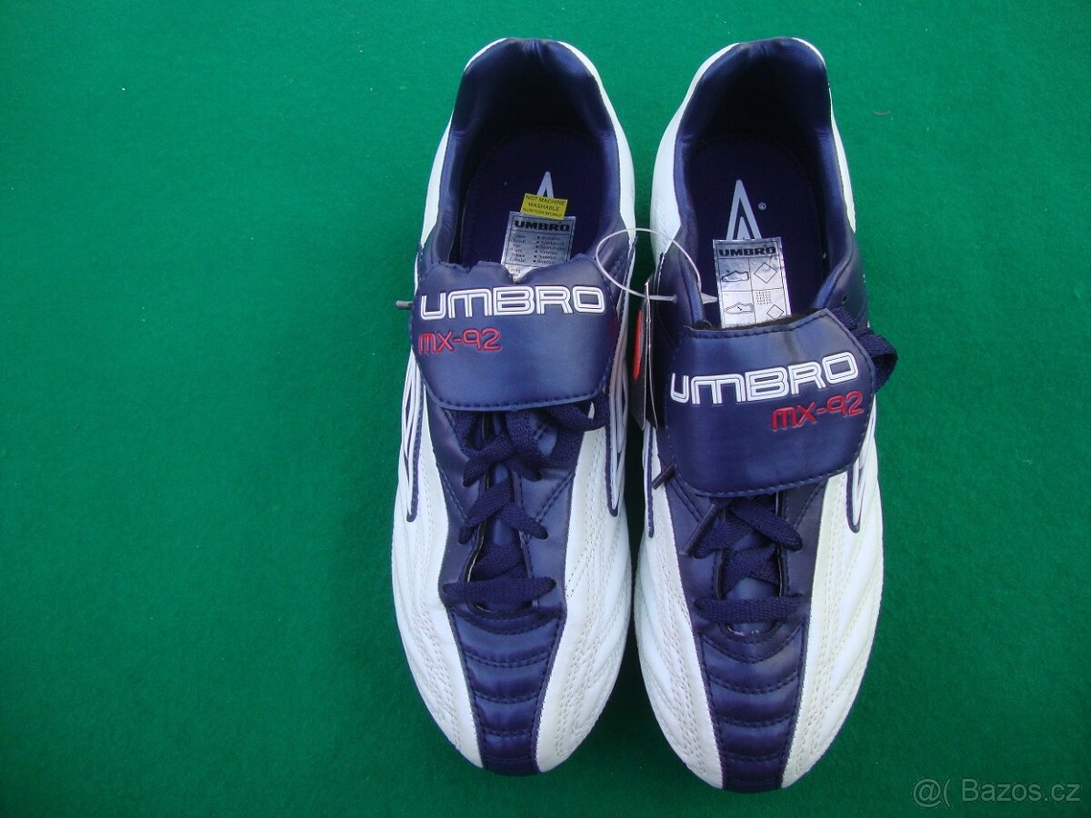 Nové kopačky Umbro mx-92 vel.43 na trávu plastové špunty - 2