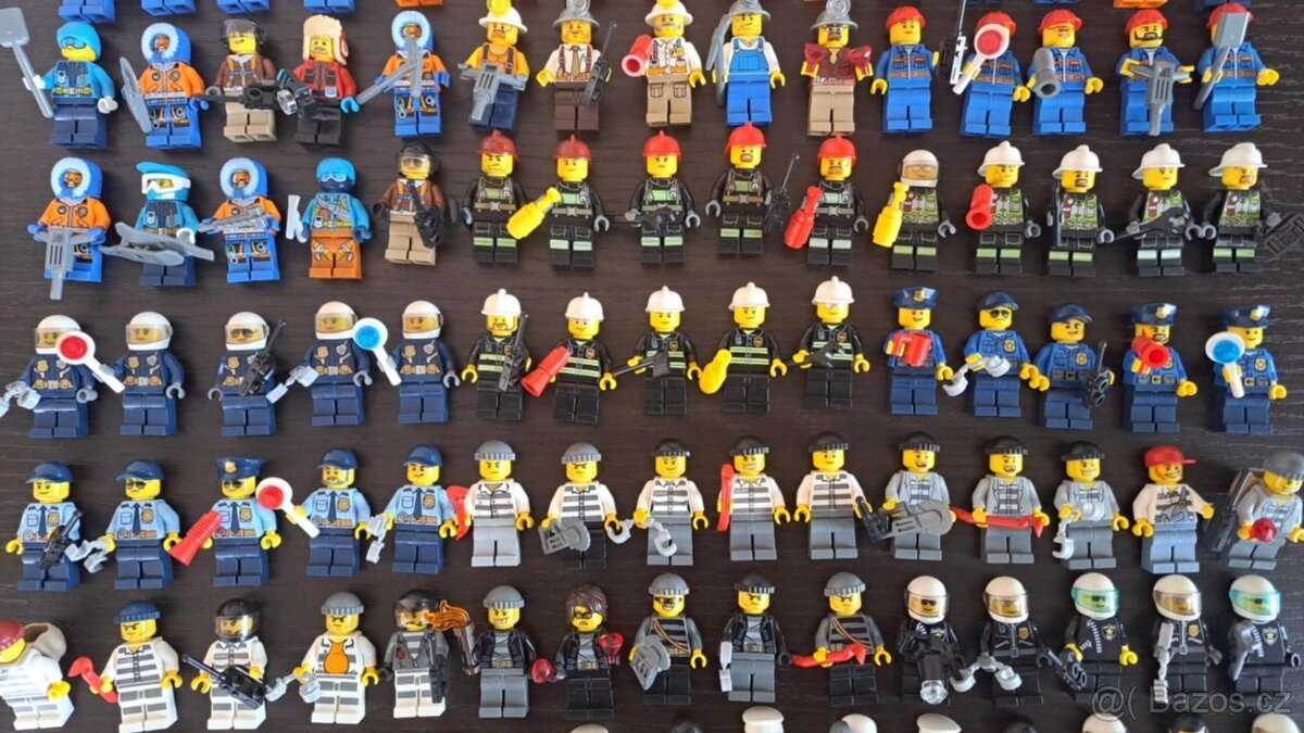 👮♂️💰 Lego City sada - přes 100 figurek 👨🚒🚧 - 2
