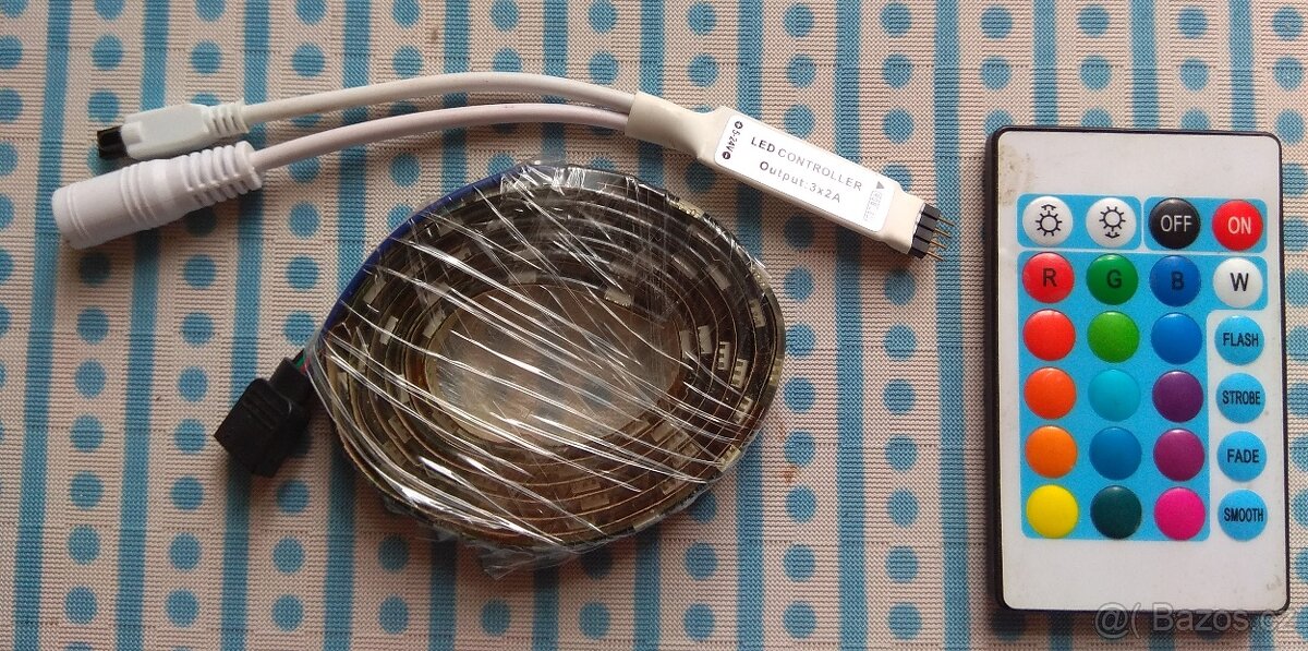 RGB LED PÁSEK 1m - 2