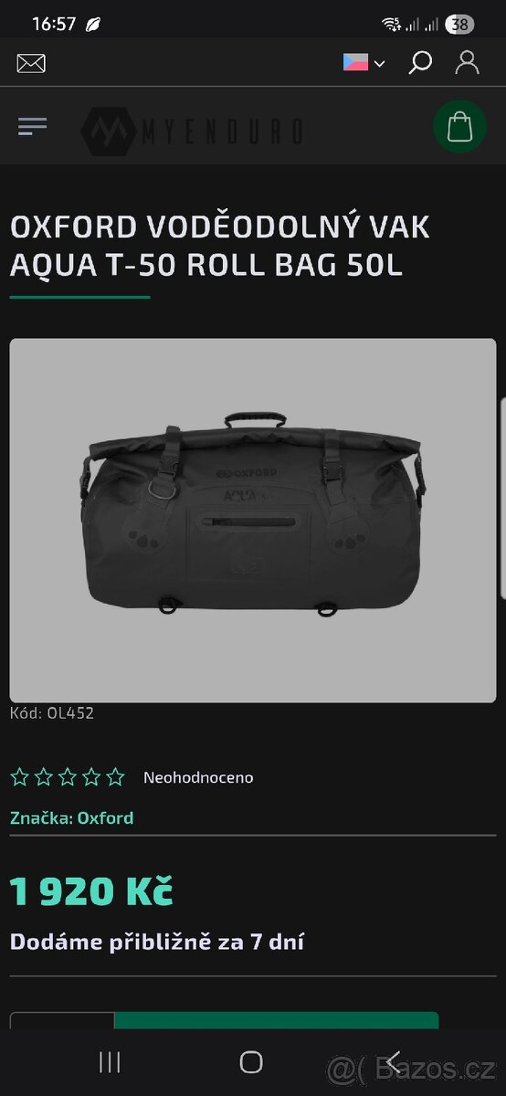 Měká zavazadla Touratech OXFORD AMPHIBIOUS - 2