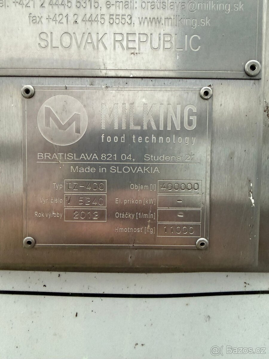 NEREZOVÁ NÁDRŽ 400000 L 2X - 2