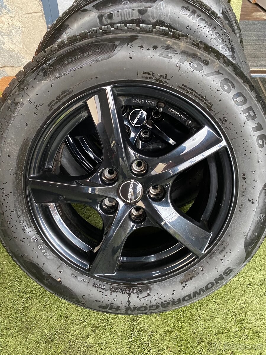 SADA ZIMNÍCH KOL ŠKODA KAROQ,SUPERB 3 SEAT ATECA 215/60R 16 - 2