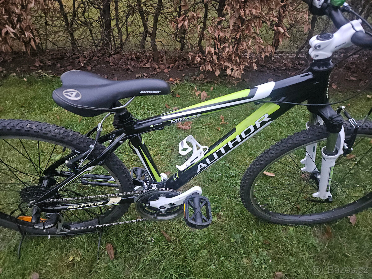 24" horské hliníkové kolo AUTHOR, rám 14" ...24 převodů - 2