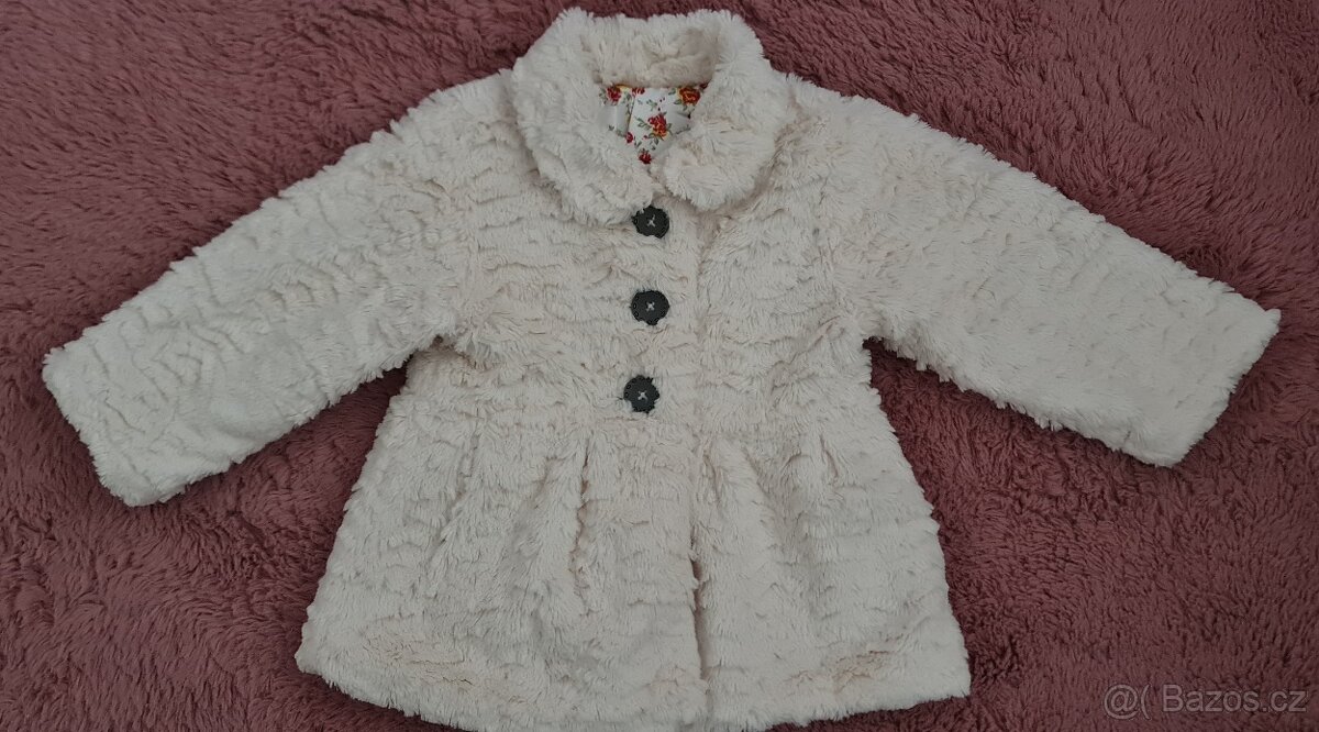 dívčí kožíšek George vel. 86/92 - 2