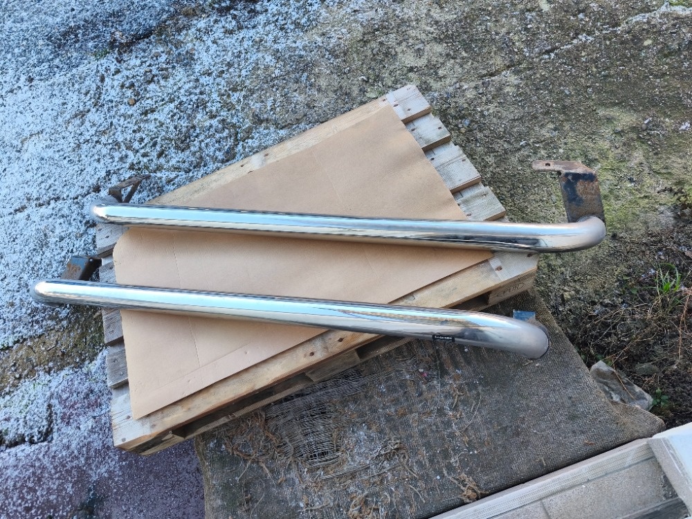 Boční nášlapy nerez - 2