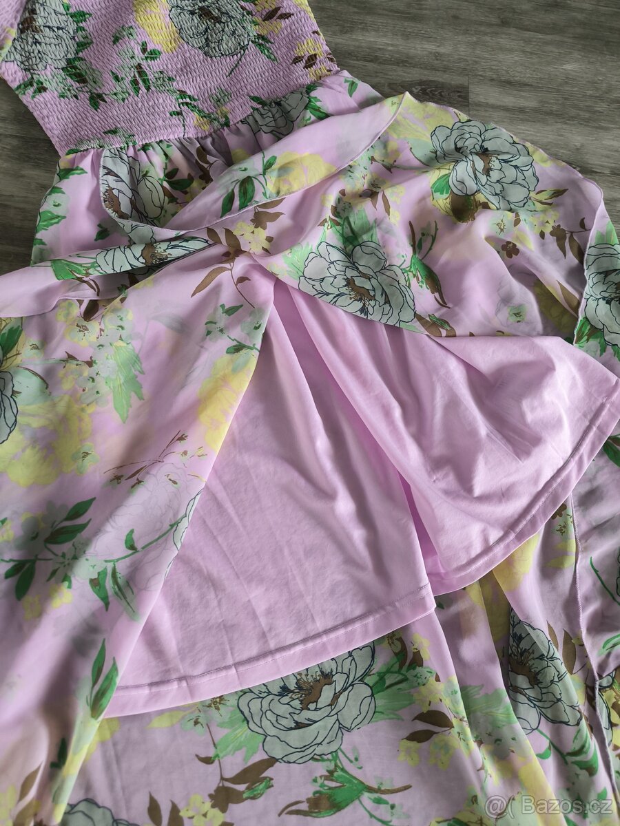 Dívčí dlouhé šaty vel. 140 - 2