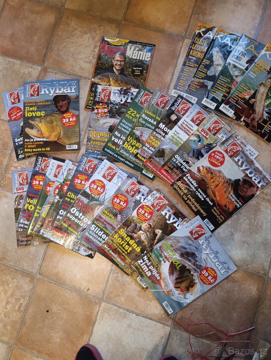 Rybářské časopisy - 2