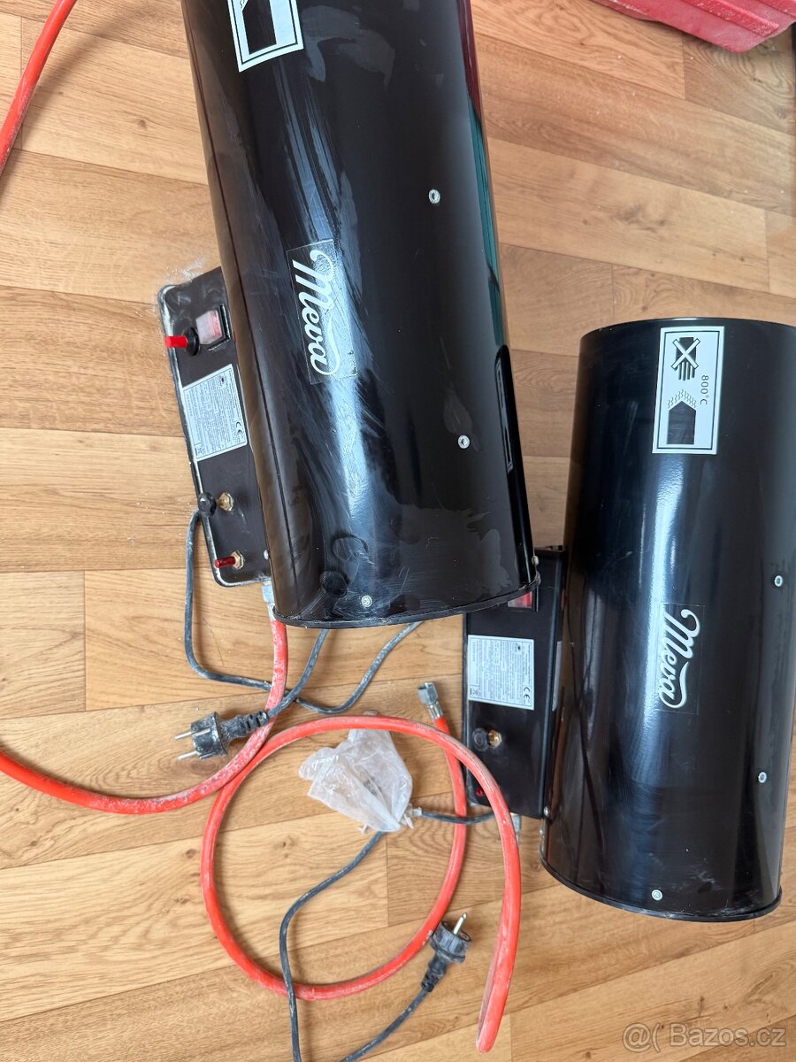 2x plynový teplogenerátor MEVA 5-10 kw - 2