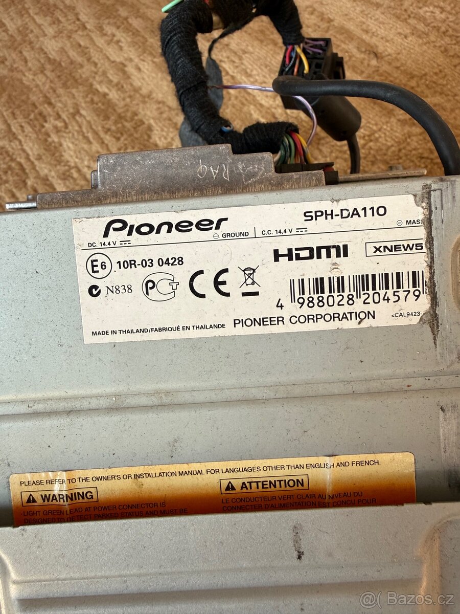 Pioneer SPH-DA110 (AppRadio 3) – 7" - 2