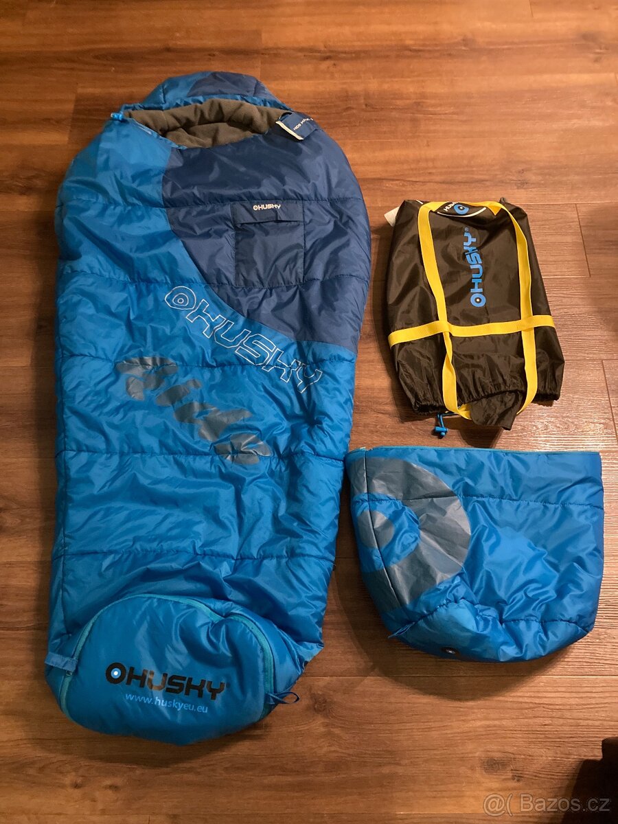 Dětský spacák Husky magic červený a modrý - 2