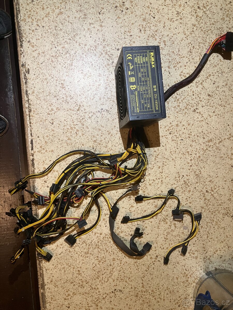Zdroj ZUMAX ZU-1850W 80+ Gold - 2