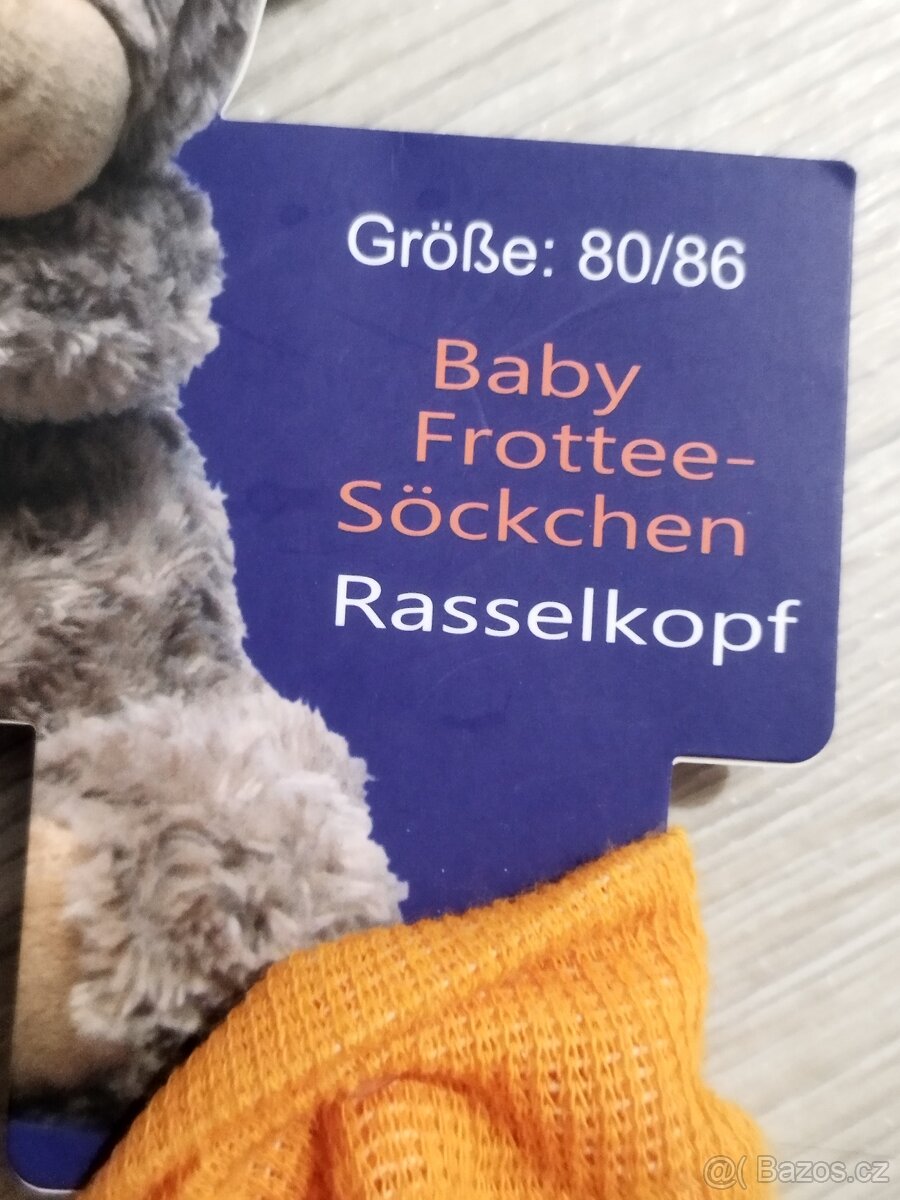 Kojenecké ponožky s chrastítkem - 2