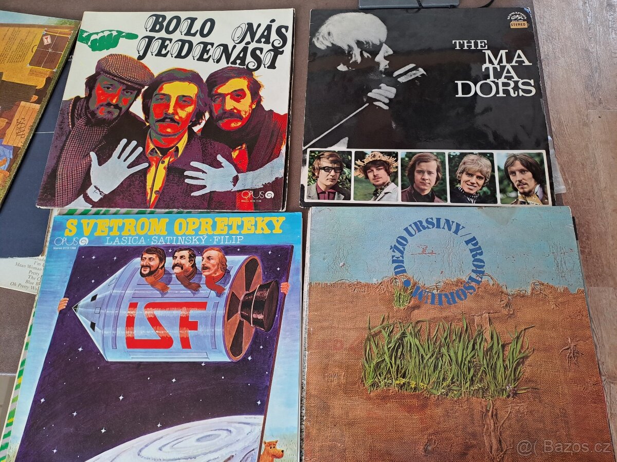 6x LP - Ursiny, Junior, Progress, Barnodaj, Bukanýři - 2