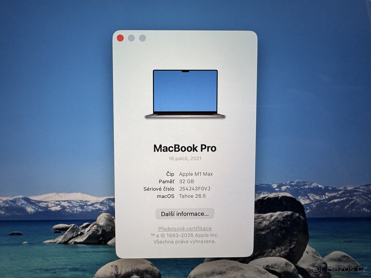 MacBook Pro 16” 2023 M1 Max / 32GB / 1000GB - 2