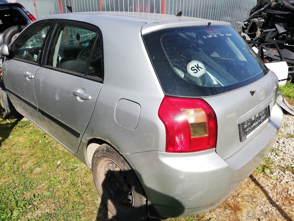 Predám náhradní dily Toyota Corolla 2002-2007 1.4 vvti - 2