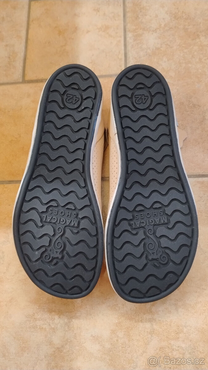 nové barefoof baleríny Emma béžové vel. 42 - 2