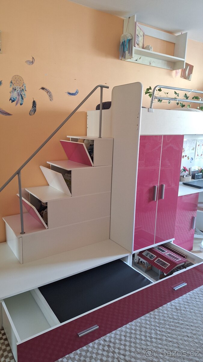 Dětský nabytek - sestava - 2