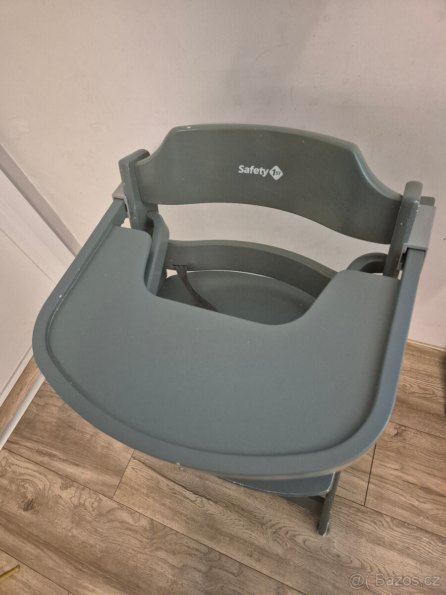 Dětská rostoucí jídelní židlička Toto Timba Safety 1st šedá - 2