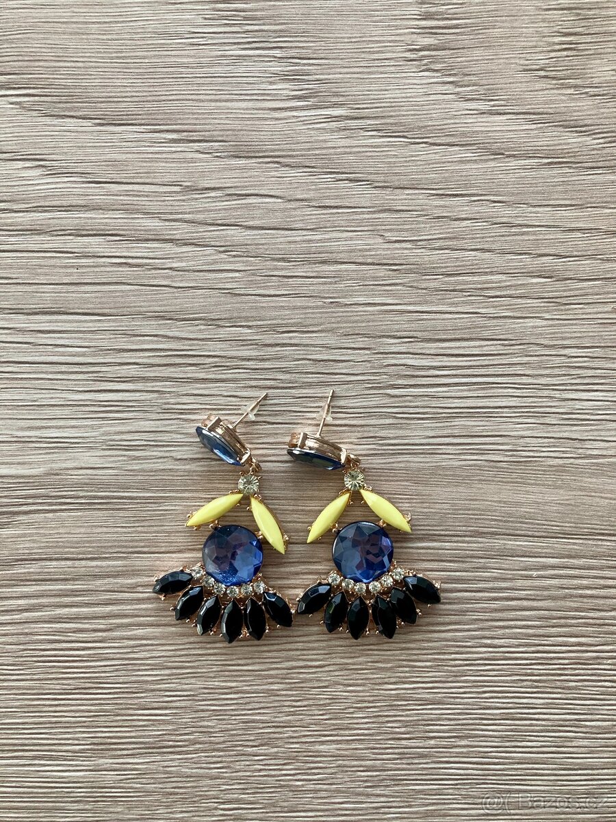 Krásné náušnice s kamínky - 2