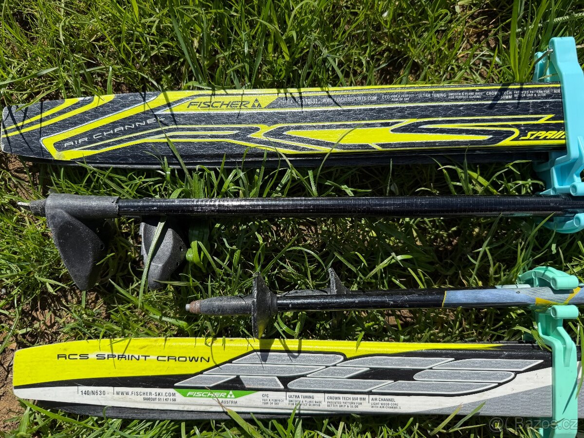 Běžkařská výbava pro děti vysoké 125–135 cm (běžky 140) včet - 2