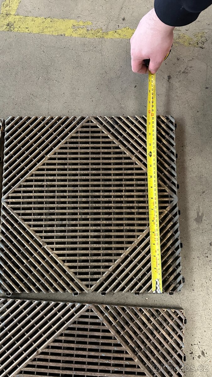 Plastová dlaždice Florco, klick systém, přebarvené - 2