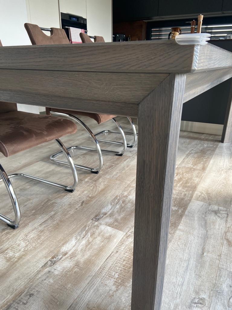 Jídelní stůl masiv + dýha od truhláře 220X90cm - 2