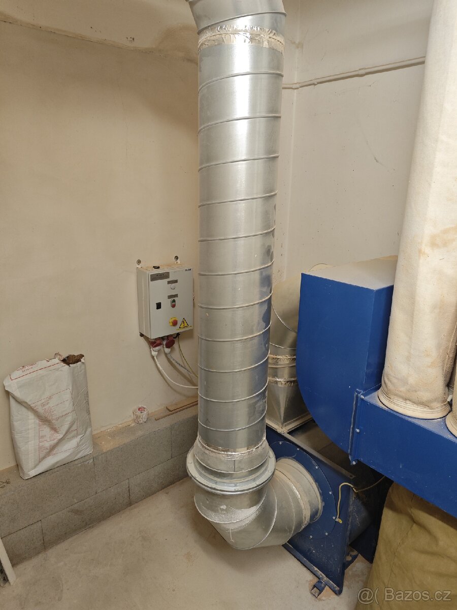 Odsávání prachu a pilin ADAMIK FT 630 A s 4 kW - 2