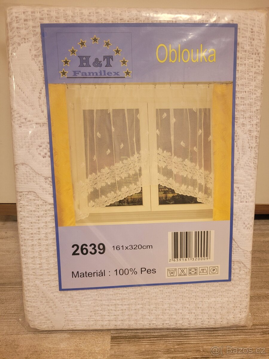 Zaclona oblouk nové jen 280 - 2