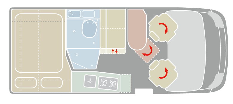 VANTourer 540 D AT Pop up skladem nove - 2