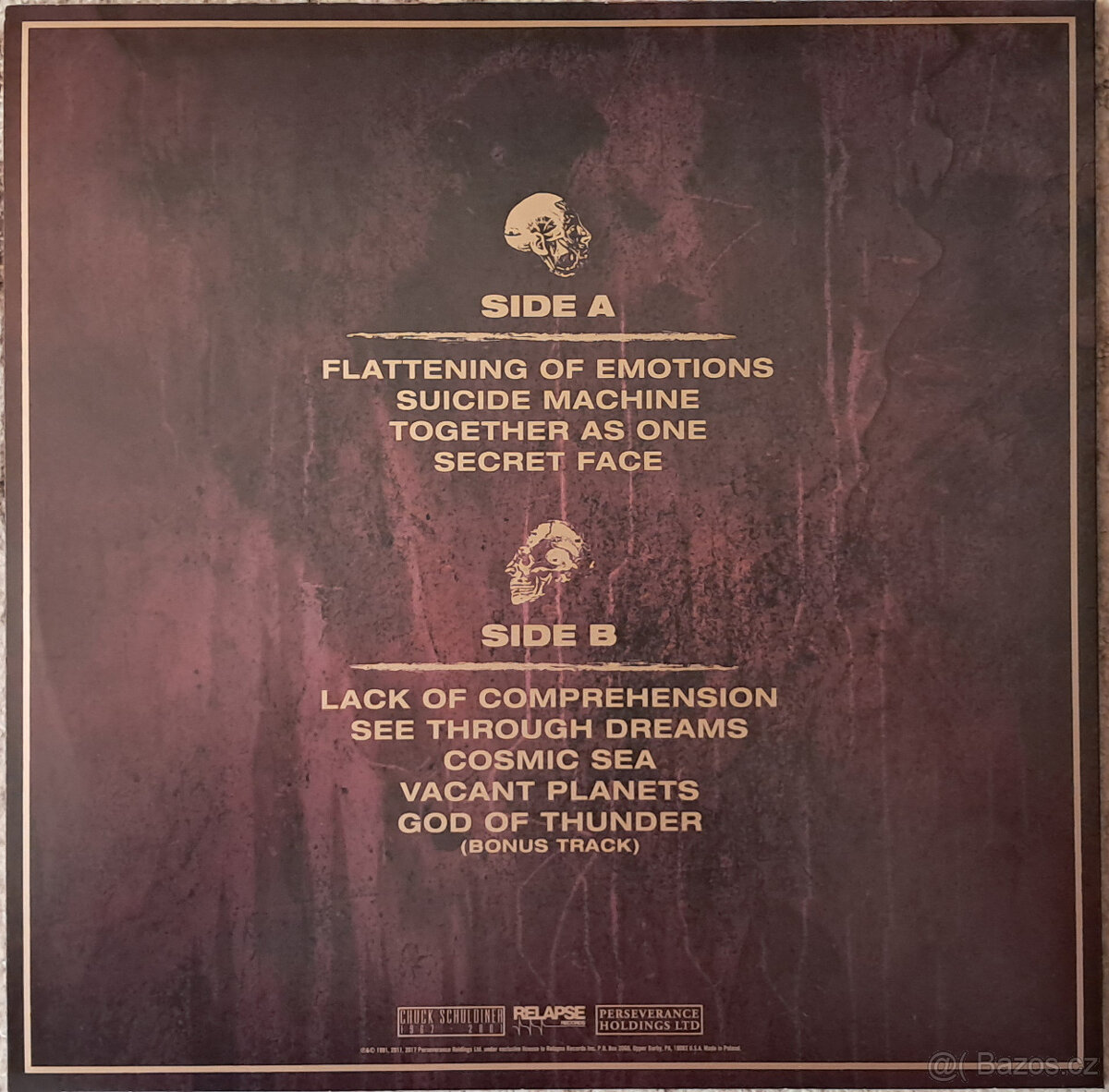 Death-Human 1991/2017 LP - 2