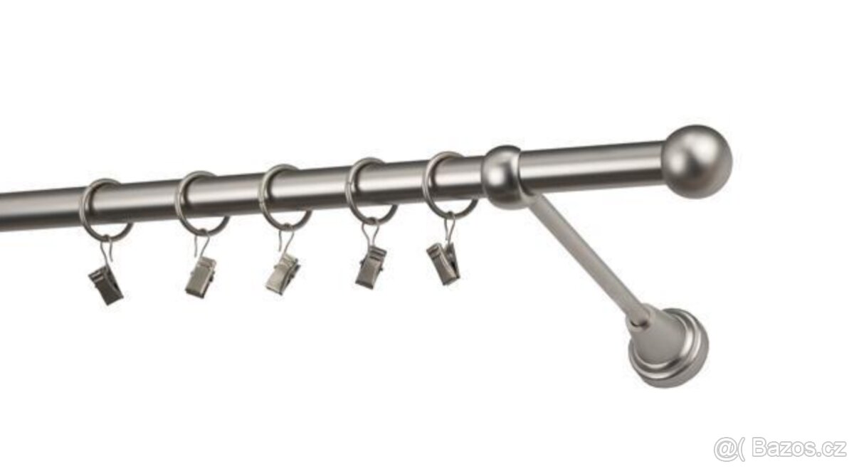 Jednotyčové držáky na garniže (5ks) - 2