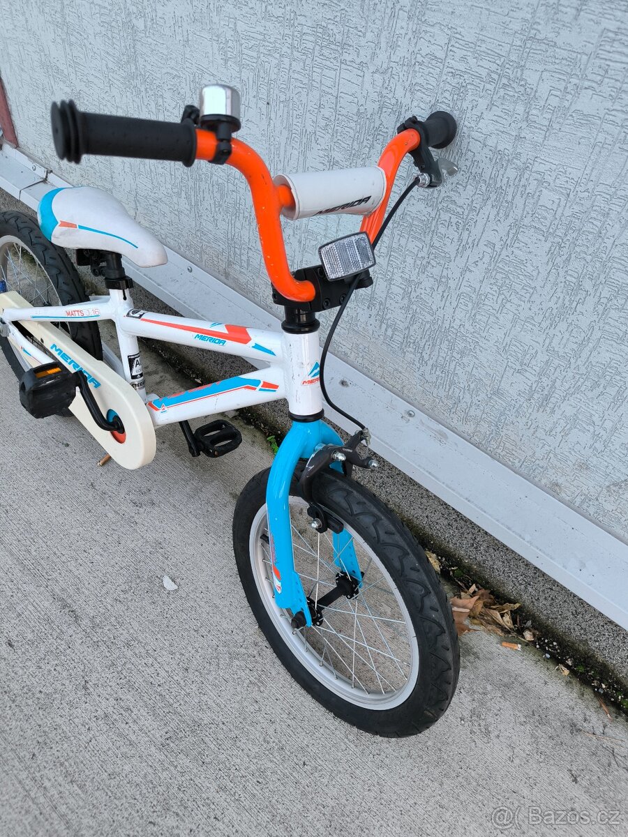Dětské kolo Merida matts 16" 3-5let - 2