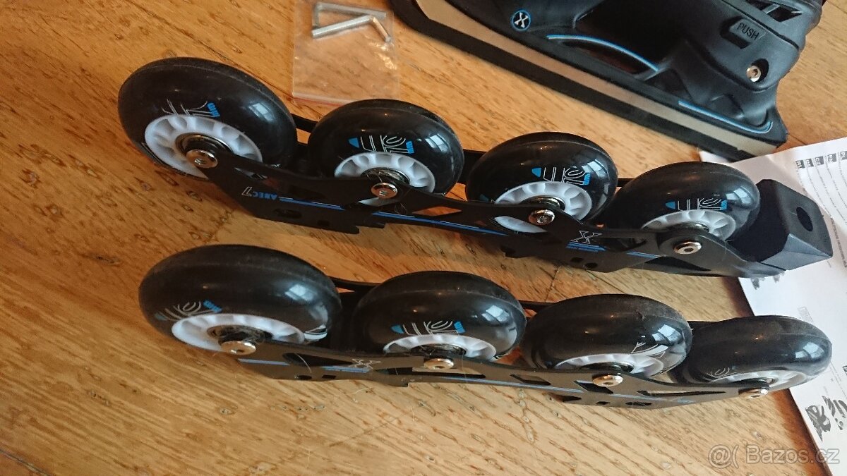 Chlapecké posuvné brusle Nils Extreme 2v1 č.34-38 - 2