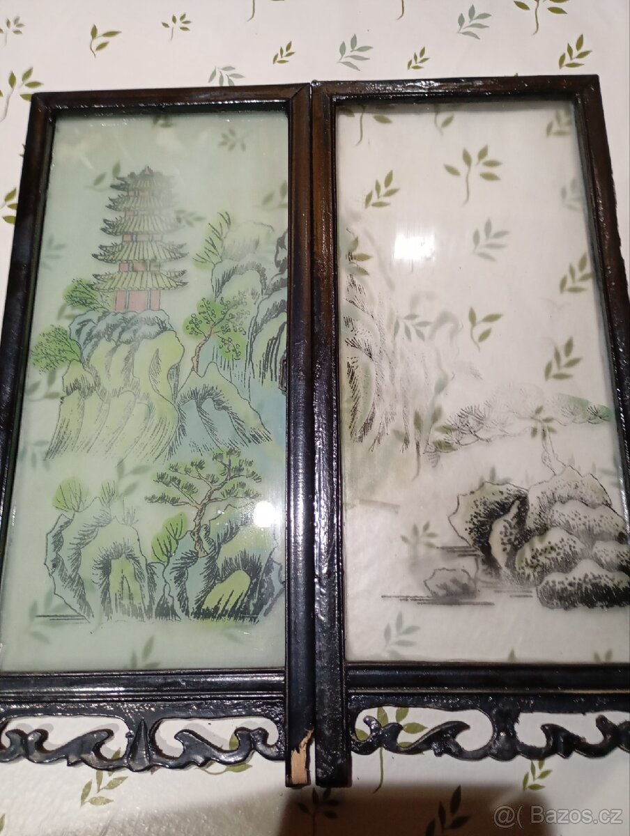 Tradiční dekorativní panely ručně malovaný - 2