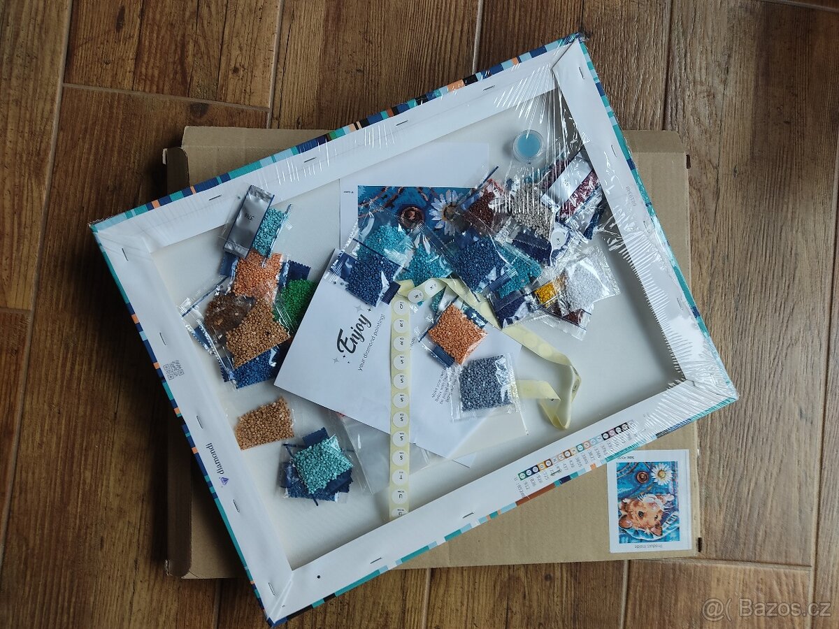 Diamantové malování 40x50 nerozbaleno - 2