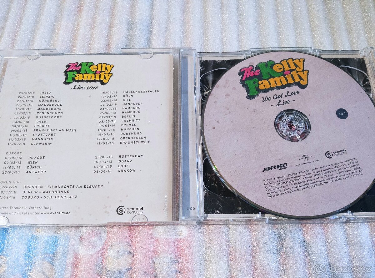 Cd - 2 cd The Kelly Family live - 2